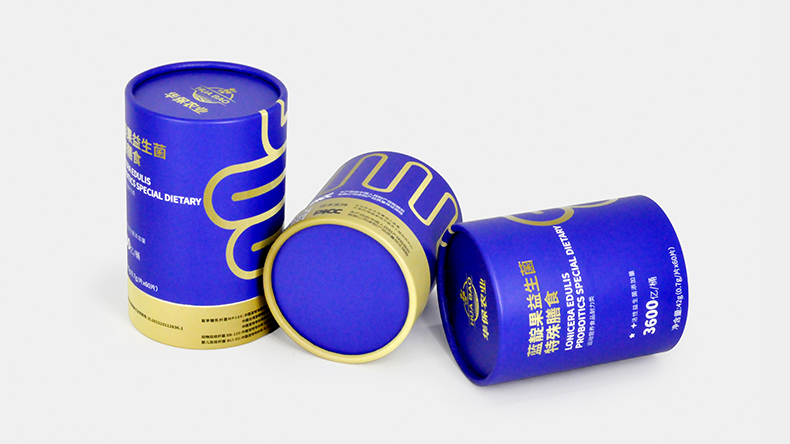 為什么越來越多的行業青睞圓筒紙罐包裝？