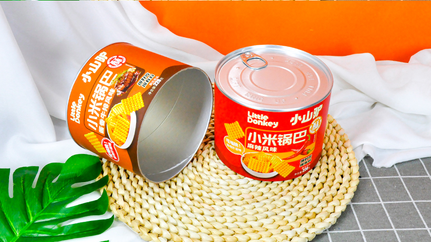 休閑食品紙罐包裝 休閑食品紙罐包裝