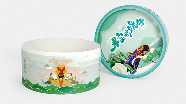 粽子禮盒紙筒包裝 粽子禮盒紙筒包裝